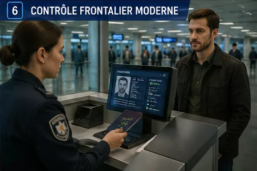 police des frontières