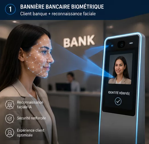 solution biométrique bancaire